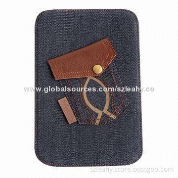 Denim material casual case for iPad